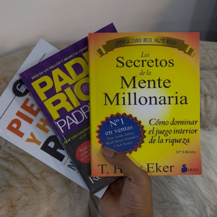 🔥3x1 Libros mentalidad+eduación financiera🔥