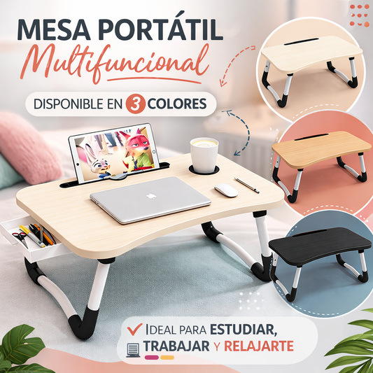 Tu Mini Escritorio en cualquier lugar | Mesa Plegable 😍