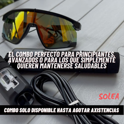 Gafas Deportivas OK®+Cuerda cuenta saltos ADICCIONAL💪🏼