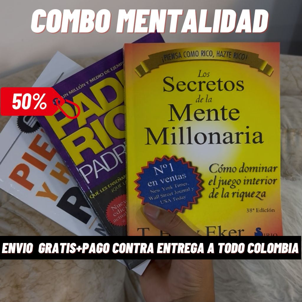 Pack x3 Mentalidad Financiera